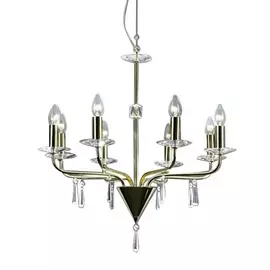 Хрустальная люстра Santorini DE6018B (Illuminati)