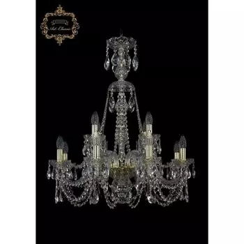 Хрустальная подвесная люстра Art Classic 45241 11.11.8+4.240.XL-78.Gd.Sp подсвечник