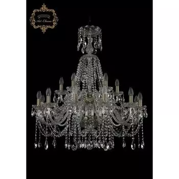 Хрустальная подвесная люстра Art Classic 45271 11.12.12+6.300.2d.XL-94.Br.Sp подсвечник