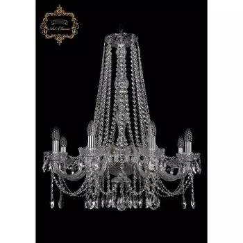 Хрустальная подвесная люстра Art Classic 45271 11.12.8.240.h-78.Cr.Sp подсвечник