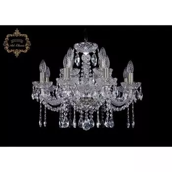 Хрустальная подвесная люстра Art Classic 45271 11.12.8+4.195.Br.Sp подсвечник