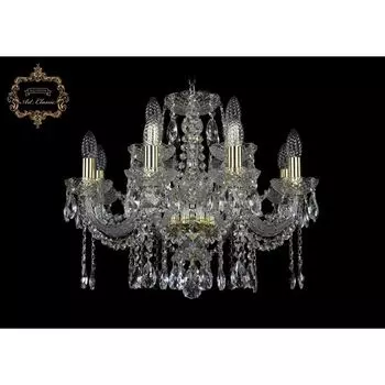 Хрустальная подвесная люстра Art Classic 45271 11.12.8+4.195.Gd.Sp подсвечник