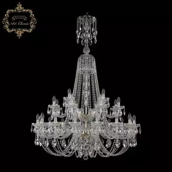 Хрустальная подвесная люстра Art Classic 44501 11.21.16+8+4.400.2d.XL-160.Gd.Sp подсвечник