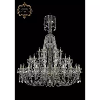 Хрустальная подвесная люстра Art Classic 44501 11.21.24+12+6.530.XL-170.Gd.Sp подсвечник
