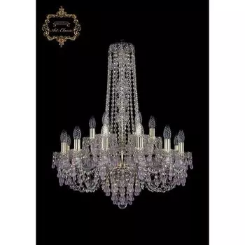 Хрустальная подвесная люстра Art Classic 45597 11.24.12+6.220.h-80.Gd.V7010