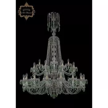 Хрустальная подвесная люстра Art Classic 45597 11.24.16+8+4.400.2d.XL-155.Br.V5001 подсвечник