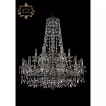 Хрустальная подвесная люстра Art Classic 45962 11.25.12+6.300.2d.h-93.Br.Sp подсвечник