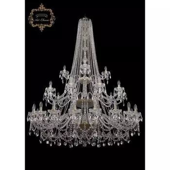 Хрустальная подвесная люстра Art Classic 45962 11.25.20+10+5.530.3d.h-194.Gd.Sp подсвечник