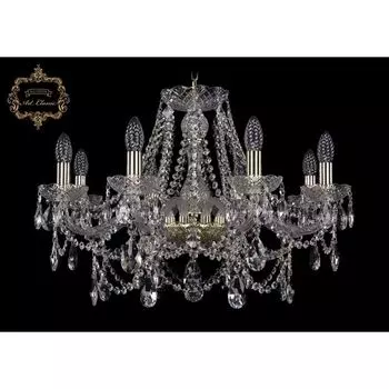 Хрустальная подвесная люстра Art Classic 45962 11.25.8.220.Gd.Sp
