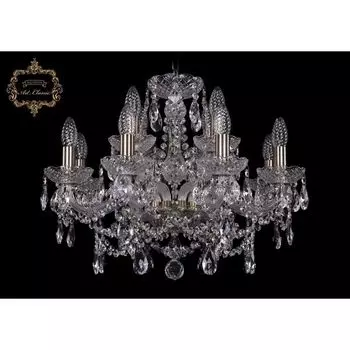 Хрустальная подвесная люстра Art Classic 45962 11.25.8+4.200.Br.Sp подсвечник