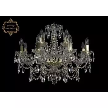 Хрустальная подвесная люстра Art Classic 45962 11.25.8+4.220.Gd.Sp