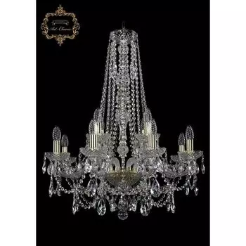 Хрустальная подвесная люстра Art Classic 45962 11.25.8+4.220.h-80.Gd.Sp