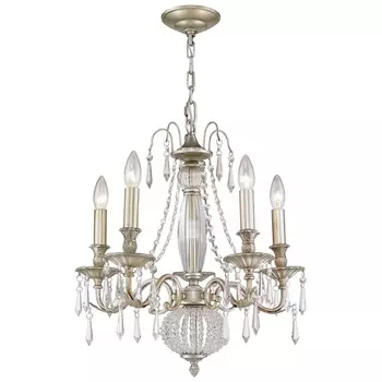 Хрустальная подвесная люстра Adele WE302.05.203 (Wertmark)