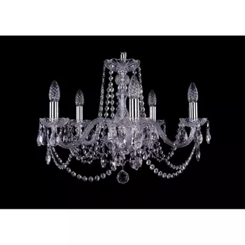 Хрустальная подвесная люстра Bohemia 1402 1402/5/195/Ni