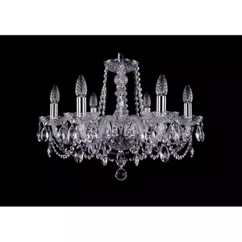 Хрустальная подвесная люстра Bohemia 1402 1402/6/195/Ni
