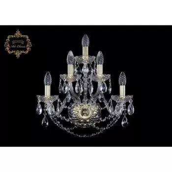 Хрустальное бра Art Classic 45241 10.11.2+2+1.165.Gd.Sp подсвечник