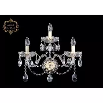 Хрустальное бра Art Classic 45271 10.12.2+1.195.XL.Gd.Sp подсвечник