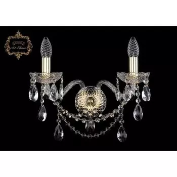 Хрустальное бра Art Classic 45962 10.25.2.165.Gd.Sp подсвечник