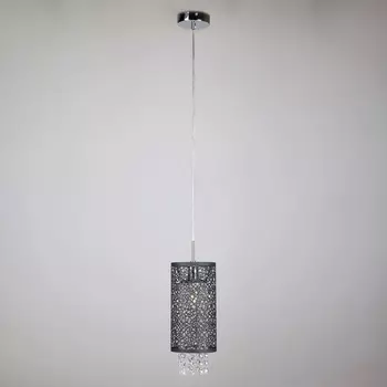 Хрустальный подвесной светильник 1180/1 хром Eurosvet 1180