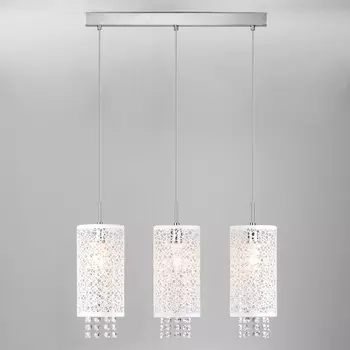 Хрустальный подвесной светильник 1181/3 хром Eurosvet 1181
