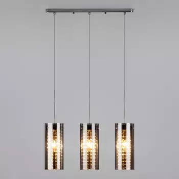 Хрустальный подвесной светильник 1636/3 хром Eurosvet 1636