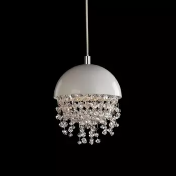 Хрустальный подвесной светильник MD1100331-1A Illuminati Aquarius white с подвесками