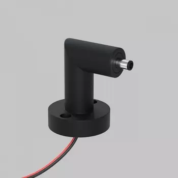 IN - соединитель настенно-потолочный монтаж 24В с проводом Imex Thin & Smart IL.0060.4004-W-BK