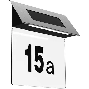 Информационный светильник светодиодный на солнечных батареях IP44 Gauss Solar GS091