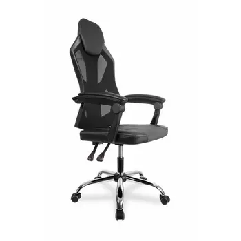 Инновационное геймерское кресло современного дизайна. CLG-802 LXH College Black