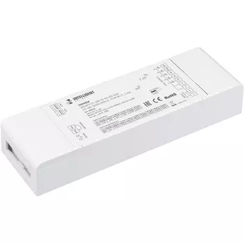 INTELLIGENT ARLIGHT Диммер SMART-CC-205-72-SH-PD-SUF (12-48V, 5x150-500mA, TUYA Wi-Fi, 2.4G) (IARL, IP20 Пластик, 5 лет) 038210 Arlight