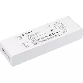 INTELLIGENT ARLIGHT Диммер SMART-CC-205-72-SH-PD-SUF (12-48V, 5x350-1200mA, 2.4G) (IARL, IP20 Пластик, 5 лет) 038209 Arlight