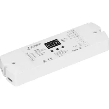 INTELLIGENT ARLIGHT Диммер SMART-DALI-204-72-SH-DT6/DT8-SUF (12-48V, 4x150-500mA) (IARL, IP20 Пластик, 5 лет) 038543 Arlight