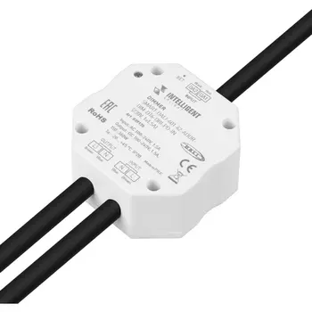 INTELLIGENT ARLIGHT Диммер SMART-DALI-601-62-ADDR-DIM-DT6-DRI-PD-IN (230V, 1x1.5A) (IARL, IP20 Пластик, 5 лет) 039135 Arlight