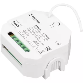 INTELLIGENT ARLIGHT Диммер SMART-PWM-101-72-DIM-PS-IN (230V, 1x1.5A, 2.4G) (IARL, IP20 Пластик, 5 лет) 046516 Arlight