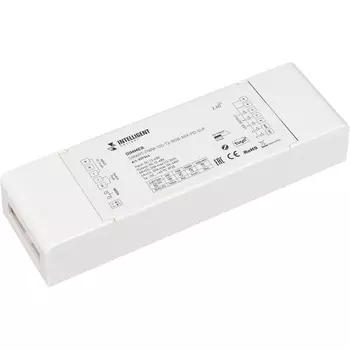 INTELLIGENT ARLIGHT Диммер SMART-PWM-105-72-RGB-MIX-PD-SUF (12-48V, 5x6A, ZB, 2.4G) (IARL, IP20 Пластик, 5 лет) 037344 Arlight