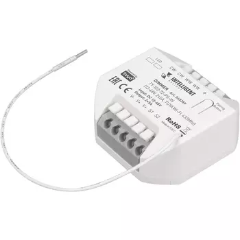 INTELLIGENT ARLIGHT Диммер TY-102-72-PS-IN (12-48V, 2x5A, TUYA Wi-Fi, 433Mhz) (IARL, IP20 Пластик, 3 года) 045359 Arlight