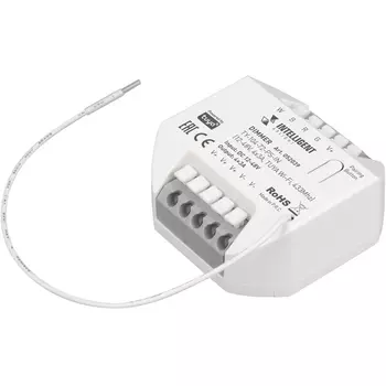 INTELLIGENT ARLIGHT Диммер TY-104-72-PS-IN (12-48V, 4x3A, TUYA Wi-Fi, 433Mhz) (IARL, IP20 Пластик, 3 года) 052039 Arlight