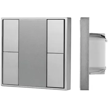 INTELLIGENT ARLIGHT Кнопочная панель DALI-201-23-4K-D2-IN Silver (BUS, Frame) (IARL, IP20 Металл, 3 года) 048223 Arlight