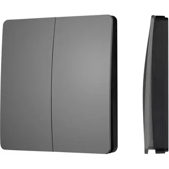 INTELLIGENT ARLIGHT Кнопочная панель KINETIC-801-22-2G-WP-SUF Grey (No battery, IP67, 433Mhz) (IARL, IP67 Пластик, 3 года) 051679 Arlight