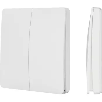 INTELLIGENT ARLIGHT Кнопочная панель KINETIC-801-22-2G-WP-SUF White (No battery, IP67, 433Mhz) (IARL, IP67 Пластик, 3 года) 043317 Arlight