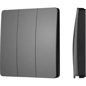 INTELLIGENT ARLIGHT Кнопочная панель KINETIC-801-22-3G-WP-SUF Grey (No battery, IP67, 433Mhz) (IARL, IP67 Пластик, 3 года) 051680 Arlight