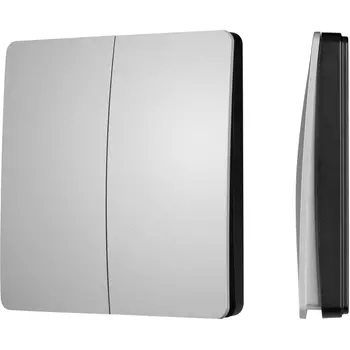 INTELLIGENT ARLIGHT Кнопочная панель KINETIC-801-22-2G-WP-SUF Silver (No battery, IP67, 433Mhz) (IARL, IP67 Пластик, 3 года) 051682 Arlight