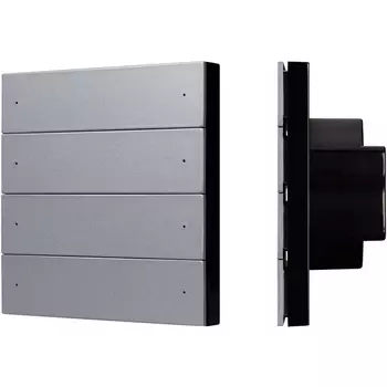INTELLIGENT ARLIGHT Кнопочная панель SMART-ZB-801-22-1G-8SC-MULTI-IN Silver (230V) (IARL, IP20 Пластик, 5 лет) 055487 Arlight