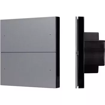 INTELLIGENT ARLIGHT Кнопочная панель SMART-ZB-801-22-1G-4SC-MULTI-IN Grey (230V) (IARL, IP20 Пластик, 5 лет) 055482 Arlight