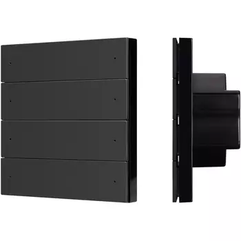 INTELLIGENT ARLIGHT Кнопочная панель SMART-ZB-801-22-1G-8SC-MULTI-IN Black (230V) (IARL, IP20 Пластик, 5 лет) 055484 Arlight