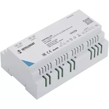 INTELLIGENT ARLIGHT Контроллер DALI-LOGIC-LITE-PS-x2 (230B, Ethernet) (IARL, IP20 Пластик, 2 года) 053510 Arlight