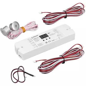 INTELLIGENT ARLIGHT Контроллер лестничный SMART-SPI-302-62-SH-SUF (12-24V, Stair) (IARL, IP20 Пластик, 5 лет) 046486 Arlight