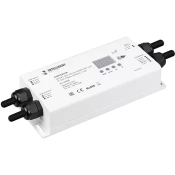 INTELLIGENT ARLIGHT Конвертер SMART-SPI-301-82-RGBW-WP-SUF (5-24V, 900pix, DMX512, 2.4G) (IARL, IP65 Пластик, 5 лет) 046545 Arlight