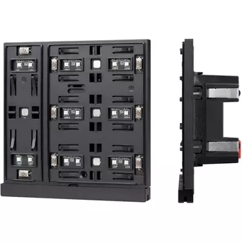 INTELLIGENT ARLIGHT Механизм панели KNX-304-22-IN Black (Bus) (IARL, IP20 Пластик, 2 года) 051688 Arlight