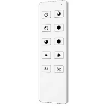 INTELLIGENT ARLIGHT Пульт SMART-801-22-1G-2SC-DIM White (3V, 2.4G) (IARL, IP20 Пластик, 5 лет) 045930 Arlight